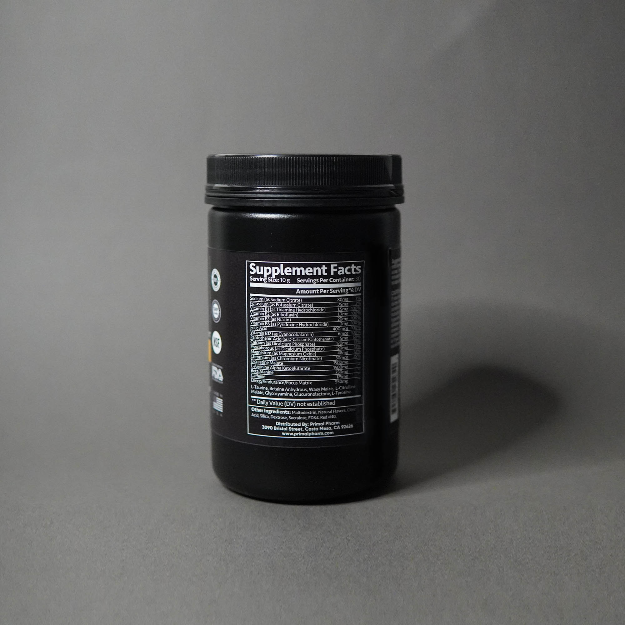 Primal Pharm™ STIM® Caffeinated Pre-Workout